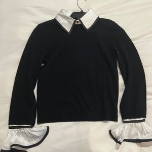 Alice & Olivia Sweater black size small